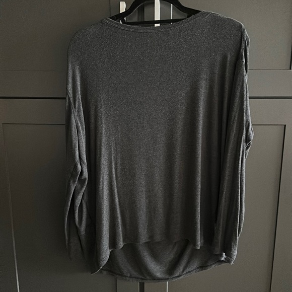 lululemon athletica Tops - Lululemon Back In Action Ribbed Long Sleeve Shirt